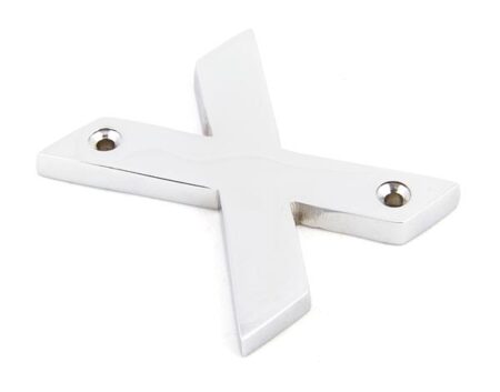 Polished Chrome Letter X | 83802X