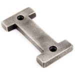 Antique Pewter Letter I | 83803I