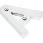 Satin Chrome Letter A | 83804A