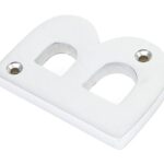 Satin Chrome Letter B | 83804B