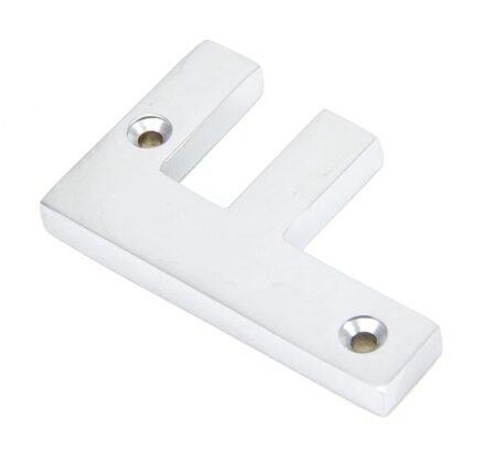 Satin Chrome Letter F | 83804F