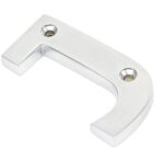 Satin Chrome Letter J | 83804J