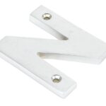 Satin Chrome Letter N | 83804N