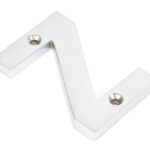 Satin Chrome Letter Z | 83804Z