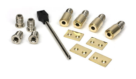 Polished Brass Secure Stops (Pack of 4) | 83938