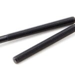 Black SS M5 x 64mm Male Bolts (2) | 90029