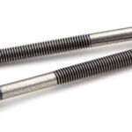 Pewter SS M5 x 64mm Male Bolts (2) | 90031