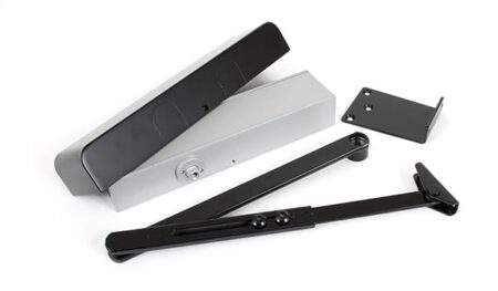 Black Size 2-5 Door Closer & Cover | 90248
