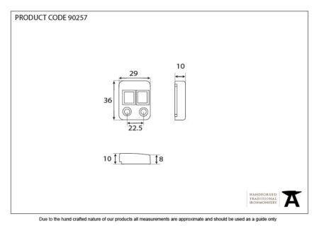 BZP Excal - Raised Shoot Bolt Keep - LH | 90257 - Image 2