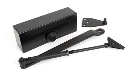 Black Size 3 Door Closer & Cover | 90298