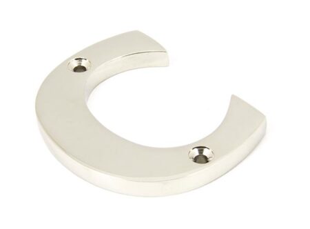 Polished Nickel Letter C | 90303C