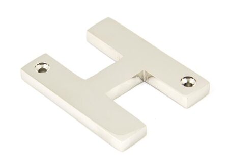 Polished Nickel Letter H | 90303H