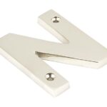 Polished Nickel Letter N | 90303N