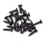 Black 6x½" Round Head Screws (25) | 91156