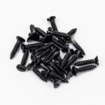 From the Anvil Black 8x¾" Countersunk Raised Head Screws (25)
