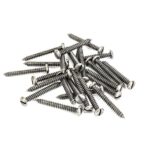 Pewter 10x1½" Round Head Screws (25) | 91203