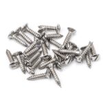 From the Anvil Stainless Steel 8x¾" Countersunk Raised Head Screws (25)