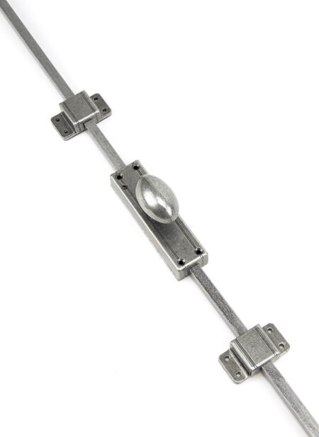 From the Anvil Pewter Cremone Bolt - Pewter Patina - Image 3