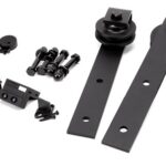 Black Door Hanging Set for Sliding Door Kit | 91907