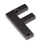 Aged Bronze Letter F | 92030F