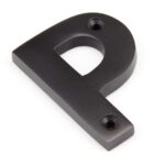 Aged Bronze Letter P | 92030P