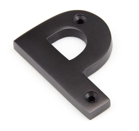 Aged Bronze Letter P | 92030P