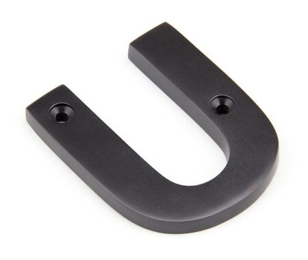 Aged Bronze Letter U | 92030U