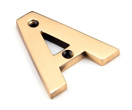 Polished Bronze Letter A | 92031A