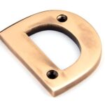 Polished Bronze Letter D | 92031D