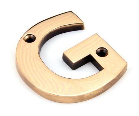 Polished Bronze Letter G | 92031G