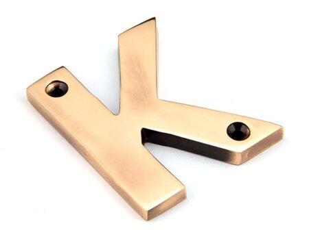 Polished Bronze Letter K | 92031K