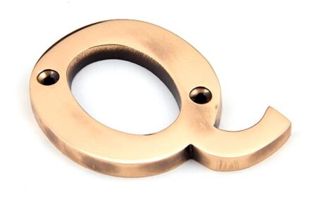 Polished Bronze Letter Q | 92031Q