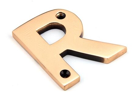 Polished Bronze Letter R | 92031R