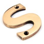 Polished Bronze Letter S | 92031S