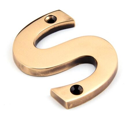Polished Bronze Letter S | 92031S