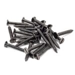 From the Anvil Dark Stainless Steel 8x1¼" Countersunk Screws (25)