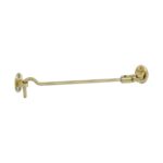 BLU Cabin Hook 200mm Long - 316 Stainless Steel with a PVD Satin Brass Finish