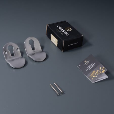 BLU Contemporary Euro Cylinder Pull Back to back Up 50 x 83 x 5mm 316 Polished Stainless Steel - Image 3