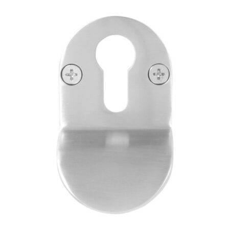 BLU Contemporary Internal Euro Cylinder Pull Screw Fix 50 x 83 x 5mm 316 Satin Stainless Steel - Image 3