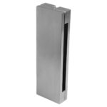 BLU Door Knocker 155mm x 50mm x 21mm 316 Satin Stainless Steel