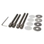 BLU HAB2 / HAB4 Back to Back Pull Handle Fixing Kit M8 x 94mm Up Includes: 2 bolts 4 metal washers 4 plastic washers 2 grub screws & 1 allan key