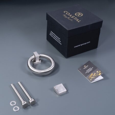 BLU Ring Door Knocker 316 Satin Stainless Steel - Image 3