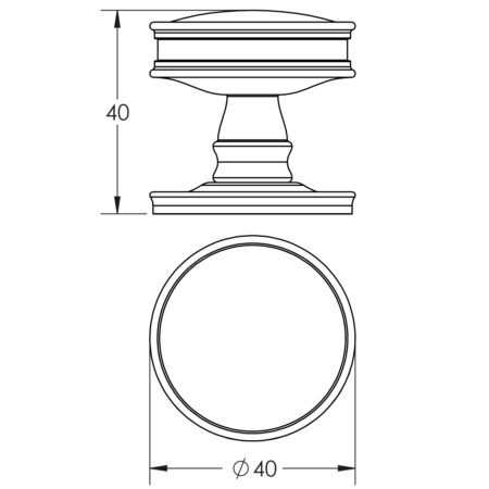 Berkeley Cupboard Knobs Satin Nickel - Image 2