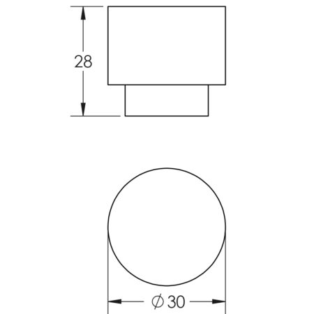 Westminster Round Cupboard Knobs Satin Nickel - Image 2