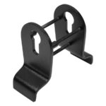 DuraTique CP30 Cylinder Pull Back to Back Fixing - 54 x 92.5 x 4mm Stainless Steel Textured Matt Black Finish