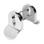 BLU CP76 Euro Profile Cylinder Pull Set Back-to-Back Up 316 Cast Polished Stainless Steel