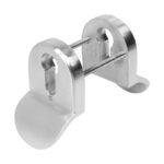 BLU CP76 Euro Profile Cylinder Pull Set Back-to-Back Up 316 Cast Satin Stainless Steel