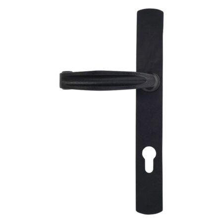 DuraTique BOW 92mm MPL Door Handle 35 x 268 x 13mm Stainless Steel Textured Matt Black Finish - Image 2