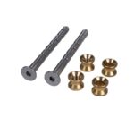 Complete Back to Back Fixing Kit for Universal Fix products for a door thickness of up to 85mm