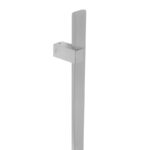 BLU Offset Square Pull Handle 1200mm Universal Fix 316 Satin Stainless Steel
